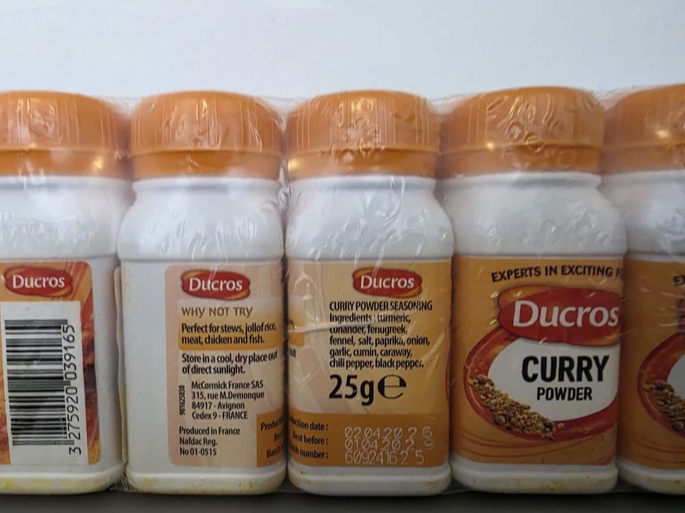 Ducros Curry 25g